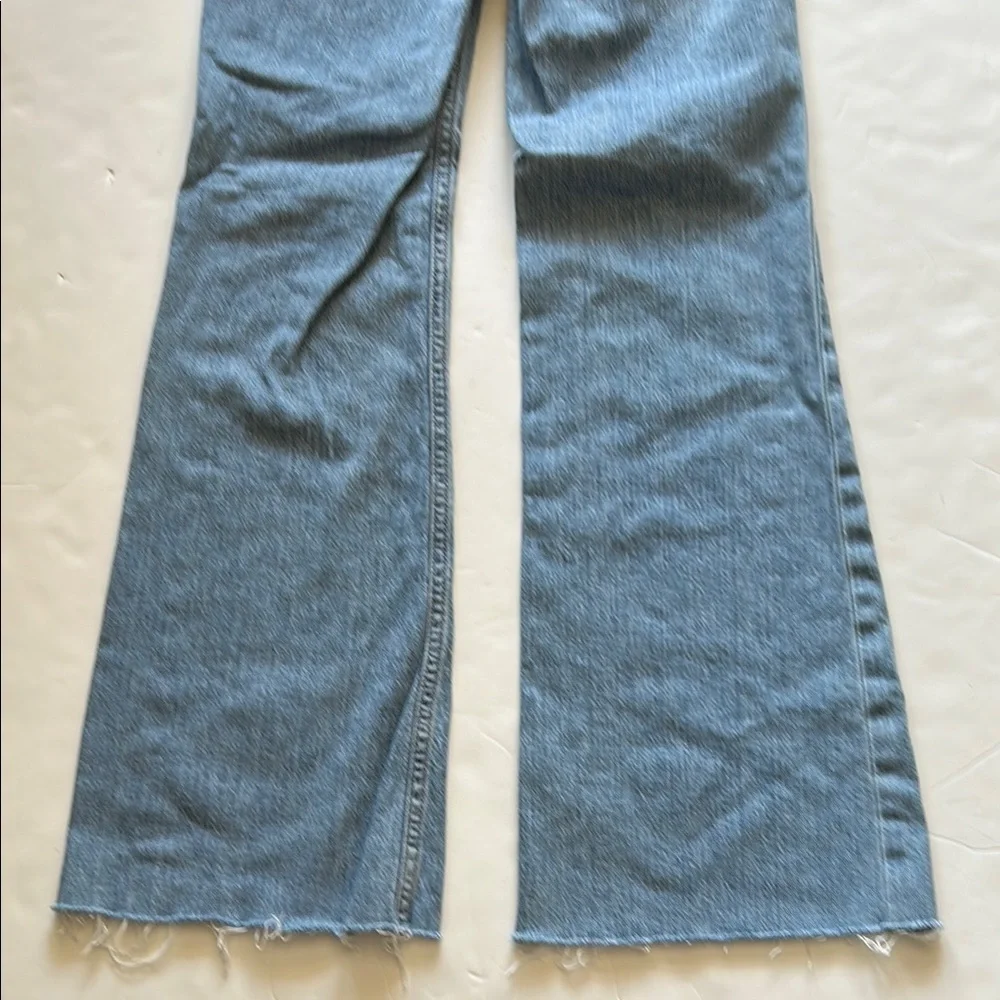 Anthropologie Pilcro High Rise Trouser Boot Leg Jeans size 27 - Picture 6 of 11
